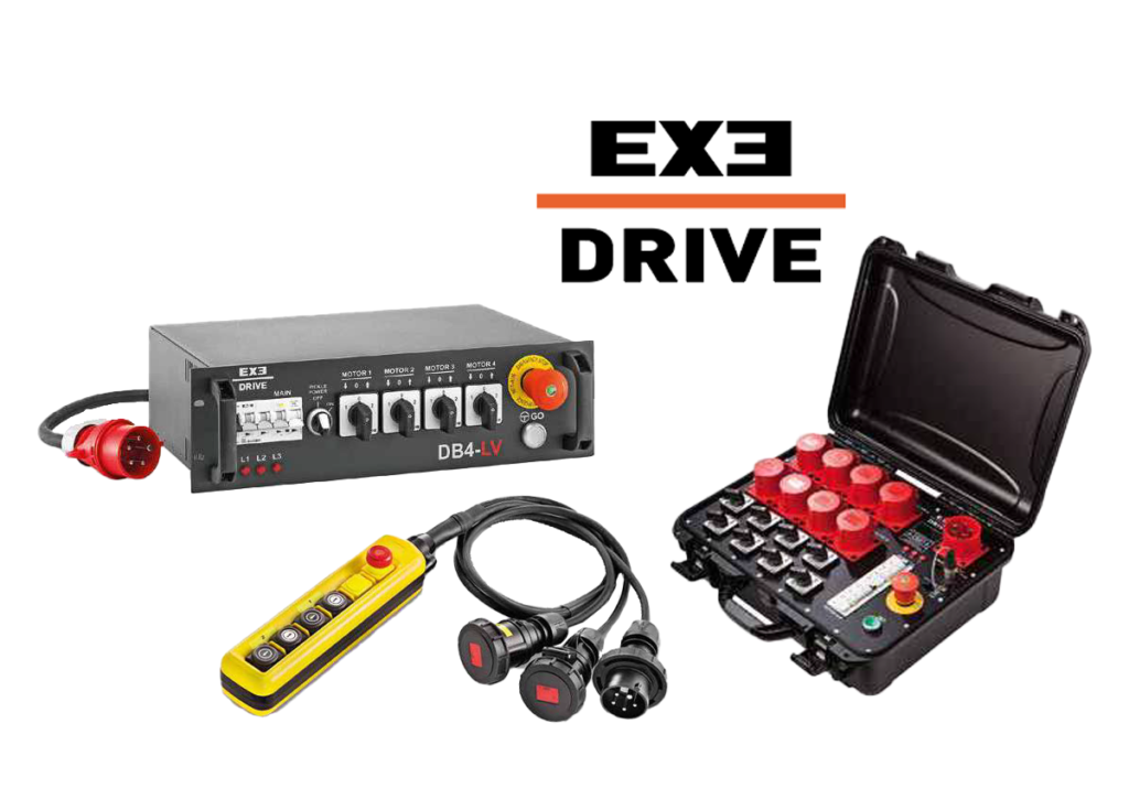 Controleur EXE drive pour palans scéniques et électriques
