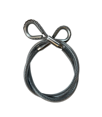 élingues câbles gainés