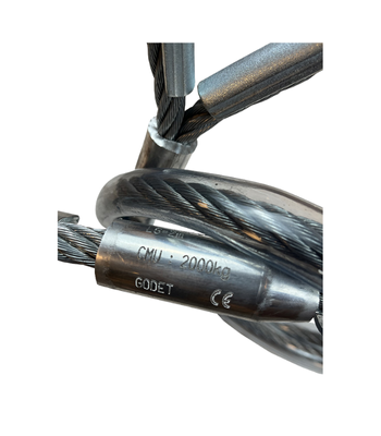 élingues câbles de levage acier