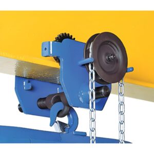 Chariot porte-palan normé levage de personne EN1808