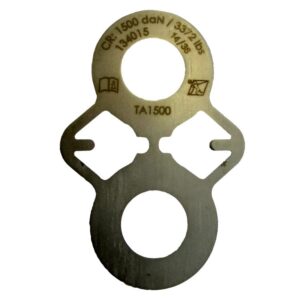 Plaques test pour point d'ancrage PA