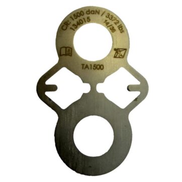 Plaques test pour point d'ancrage PA